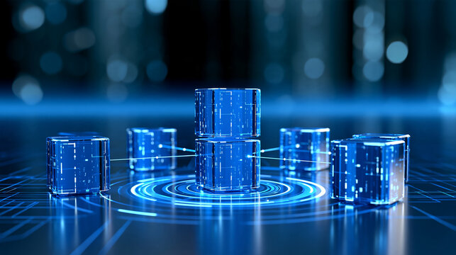 Futuristic API gateway controlling communication between multiple autonomous AI agents and enterprise applications, secure integration, agent orchestration, cloud infrastructure,