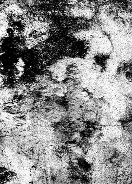 High Contrast Black and White Distressed Texture with Heavy Grunge, Rough Noise and Organic Speckled Details.
Abstract Monochrome Grunge Background with Intense Black Ink Texture.