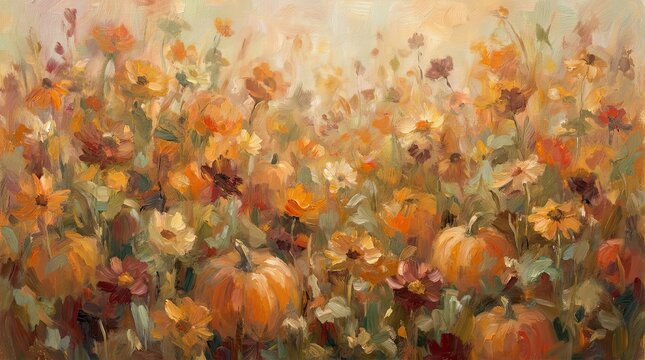 A vibrant mosaic of autumn colors embodies the spirit of gratitude and togetherness on thanksgiving day