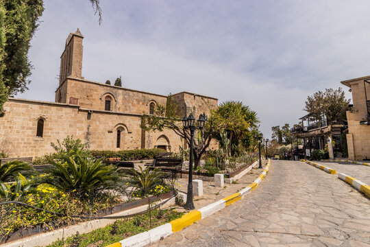 Bellapais Abbey ruins in Northern Cyprus