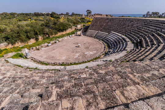 Amphitheatre of Salamis ancient city, Northern Cyprus