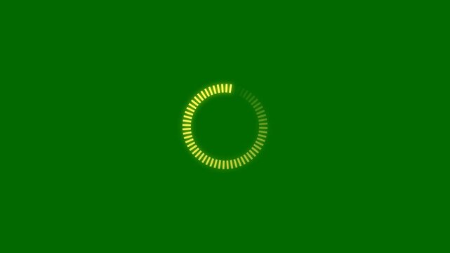 Loading wheel animation . Animated circle loading gif video icon. concept with alpha channel. Loading circle animation. Seamless Loop. Dots, circle and animation icon for. 4k