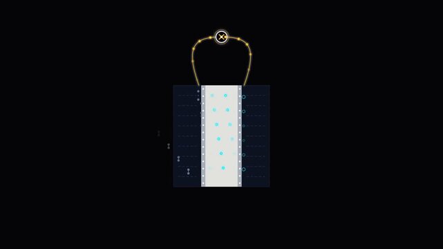 Minimalist luxury shopping bag illustration on black background