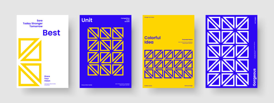 Isolated Brochure Template. Geometric Flyer Design. Creative Report Layout. Background. Book Cover. Banner. Poster. Business Presentation. Brand Identity. Pamphlet. Advertising. Leaflet. Newsletter