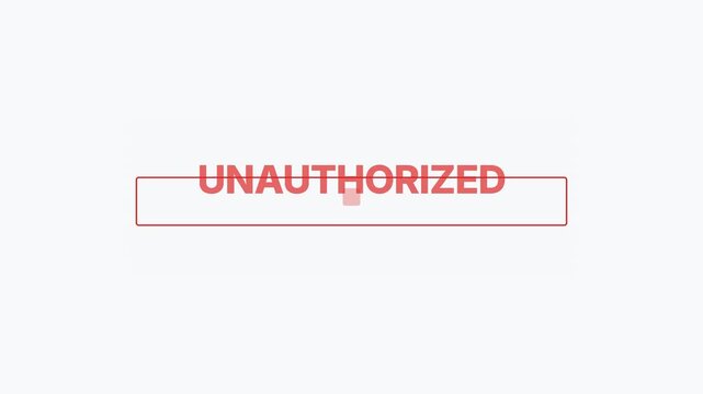 Digital interface elements with unauthorized access error messages