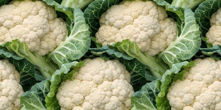 cauliflower on the market