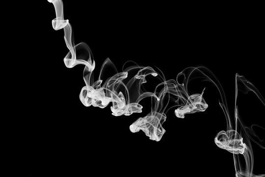 Smoke Art Background Showing Unique Flow