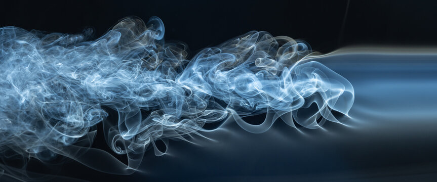 Smoke Showing Laminar And Turbulent Flow