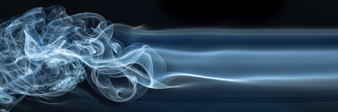 Smoke Showing Laminar And Turbulent Flow