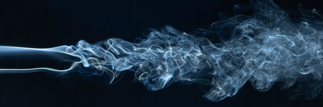 Smoke Showing Laminar And Turbulent Flow