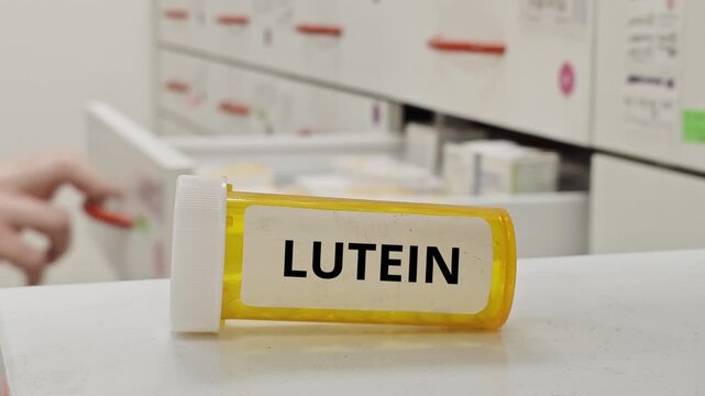 LUTEIN tablets used to support eye health and vision a carotenoid antioxidant