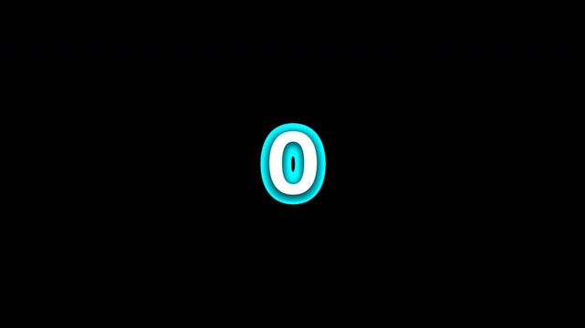 Digital data counter counting up to one hundred thousand with an integrated visibility mask for financial performance marketing