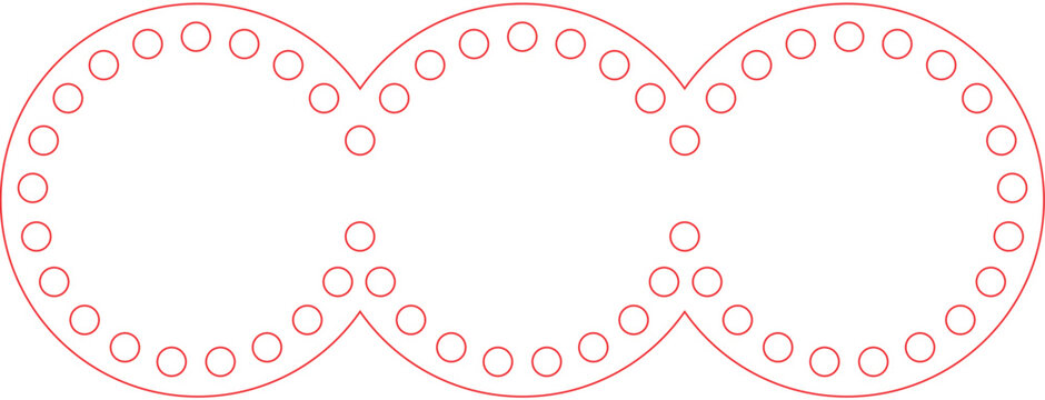 Base Tripla 110cm