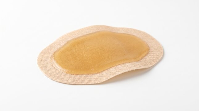 Adhesive medical hydrocolloid wound dressing patch for skin care