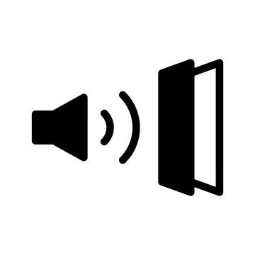 Soundproof Icon Vector Symbol Design Illustration