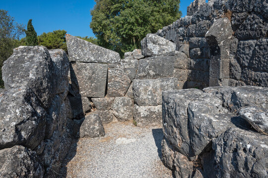 Ancient Ruins of Necromanteion of Acheron, Epirus, Greece