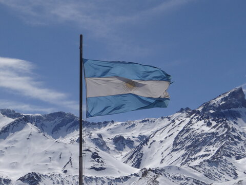 Bandera ondeando