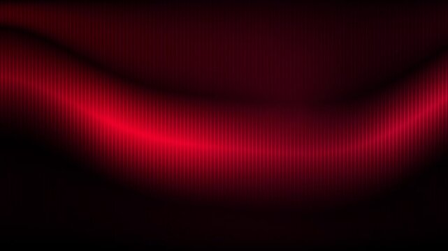 Deep red silk fabric background with elegant flowing waves, luxurious crimson satin texture with soft light reflections, smooth velvet cloth drapery for premium fashion and beauty branding. High