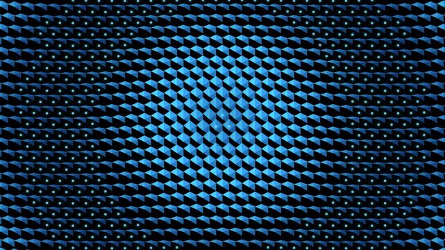 Futuristic blue carbon fiber texture background, metallic geometric honeycomb pattern with light reflection, high-tech industrial surface for automotive and technology presentation High Quality