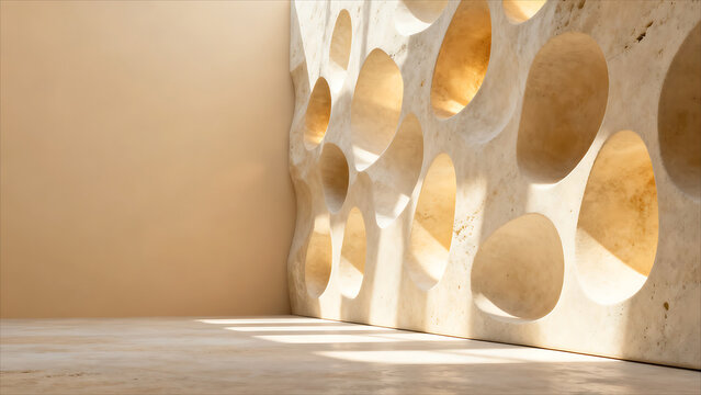 Sunlight Resting in Stone