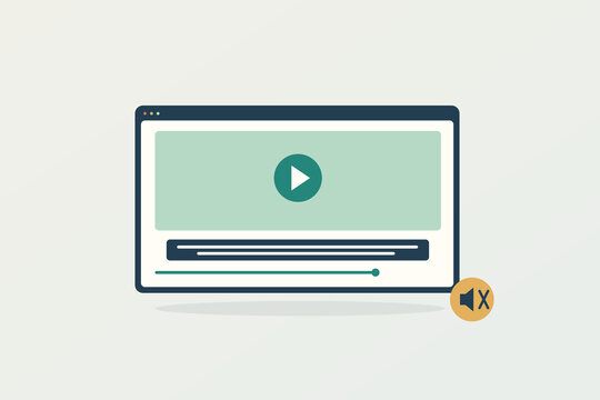 Video captions making an online lesson accessible without sound
