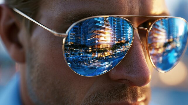 Sunglasses View of a Luxury Apartment