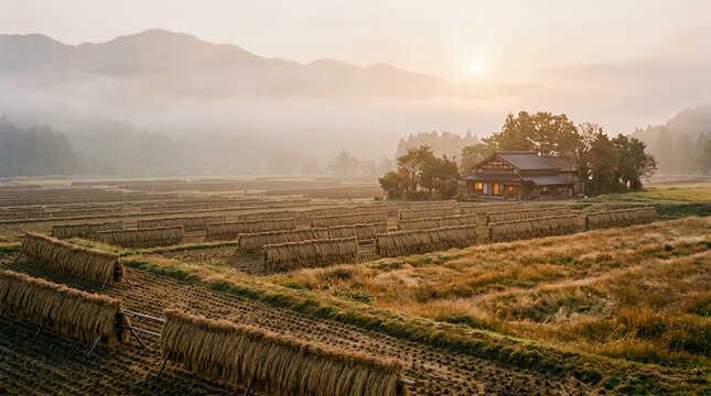 里山風景.田んぼ」の写真素材 | 15,804件の無料イラスト画像 | Adobe Stock