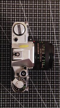 Classic 35mm film camera