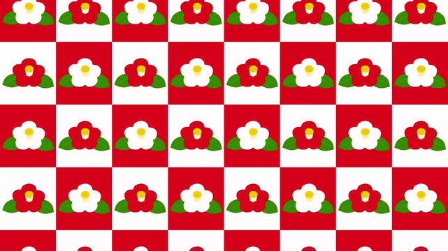 Camellia Pattern Animation Set