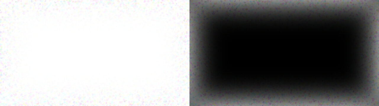 Black Rounded Rectangle with Colorful Pixel Mosaic Border Isolated PNG