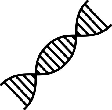 dna strand vector illustration