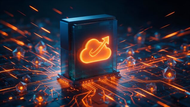 Innovative Cloud Computing Architecture Featuring Dynamic Digital Connections and Efficient Data Flow