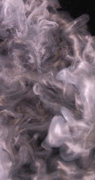 Ink background. Glitter stream. Blur purple silver color water shimmer wet emulsion vibrant chemical liquid floating on acrylic abstract art.