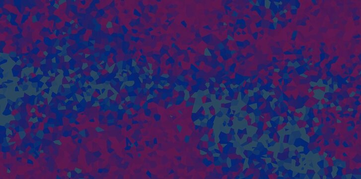 Abstract camouflage pattern background in dark purple and blue colors.