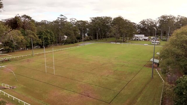 Drone footage of the Showgrounds on Tamborine Mountain.