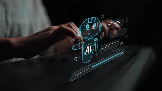 AI chatbot improves virtual assistant interaction. AI chatbot processes text, supports users, AI chatbot automates replies, and AI chatbot enables smart messaging. Marrow