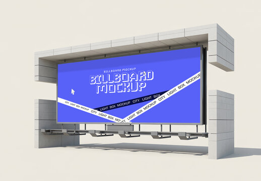 Outdoor Billboard Mockup