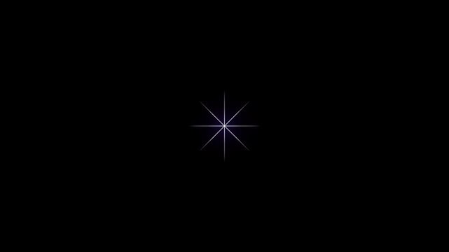twinkling stars animation with white cartoon doodle sparkles glowing light shimmering particles seamless. green screen background magic glitter overlay effect video.  4K loop