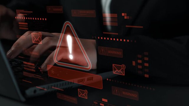Password security breach warning with red asterisk box, cybersecurity alert, lock icons, and critical vulnerability signals in digital system access Marrow