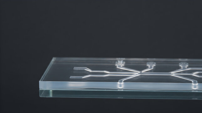 Laminating Pdms Glass Microfluid Setting