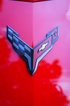 Chevrolet Corvette C8 Stingray sports car.