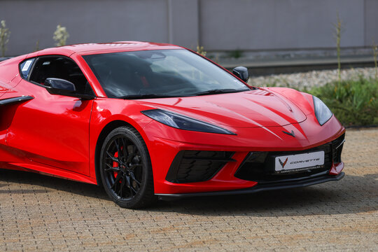 Chevrolet Corvette C8 Stingray sports car.