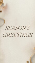 Seasons greetings social story template © Rawpixel.com