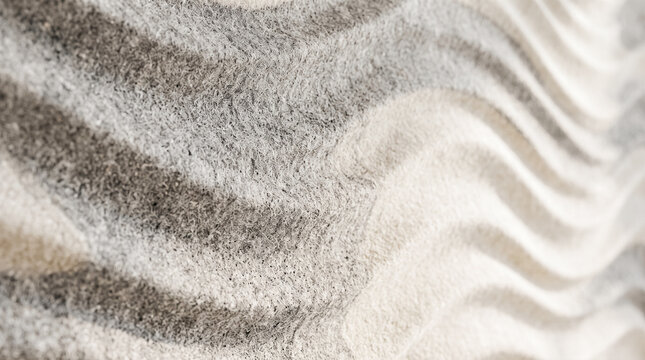 Diagonal wavy stone texture background curved ridges abstract sand pattern neutral beige grey surface natural material macro photography backdrop relief