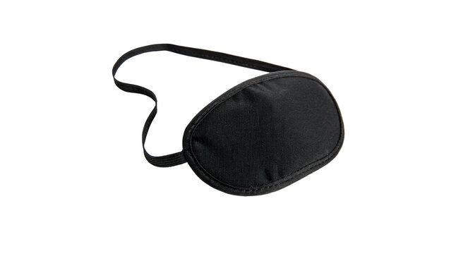Black fabric waist fanny pack sports travel bag isolated on transparent background
