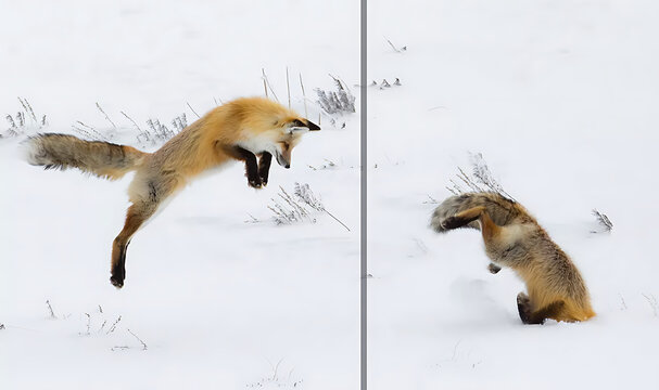 red fox vulpes