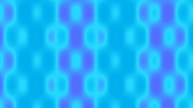 Blue Abstract Fluid Pattern with Soft Glowing Shapes and Digital Texture