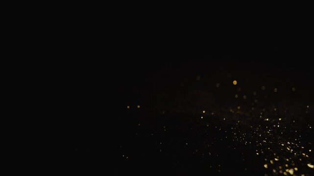 gradually revealing golden, shimmering bok&eacute;
