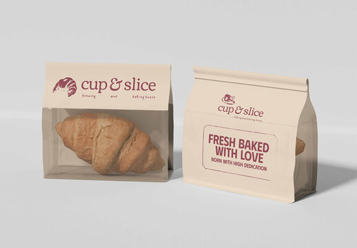 Bakery Plastic Pack Mockup