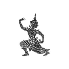 Fototapeta premium Sketch Cambodia logo design
